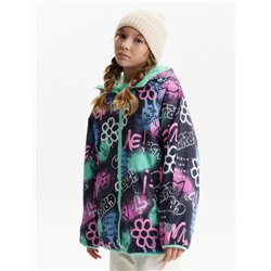 Двусторонняя ветровка для девочек