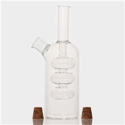 Бутылка для соуса и масла 2 в 1 «Фьюжн», 250/100 мл, 8×6×20 см