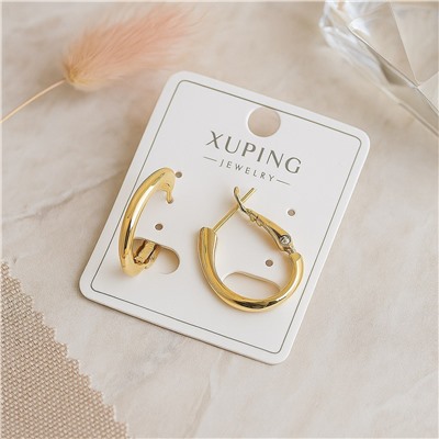 Серьги коллекция "Xuping" покрытие позолота, арт.004.038