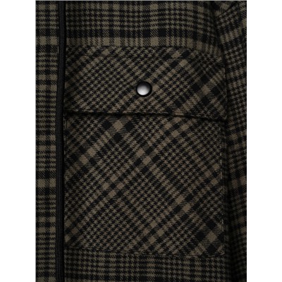 Рубашка текстильная с капюшоном из трикотажа для мальчиков