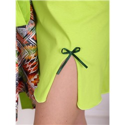 Динара - пеньюар салатовый