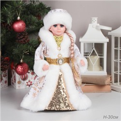 Фигурка Снегурочка 30 см / DB30-12 /уп 36/ музыкальная