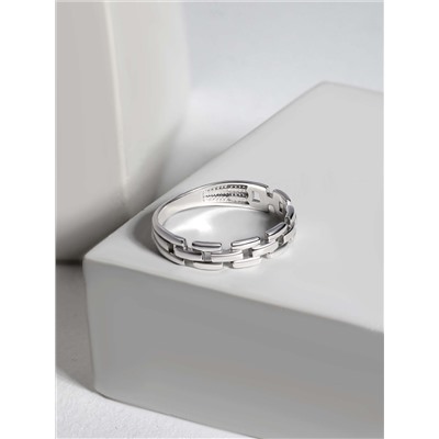 Кольцо из серебра родированное 925 пробы 10-1349р