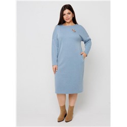 Платье женское П-198 (Голубой)