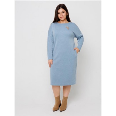 Платье женское П-198 (Голубой)