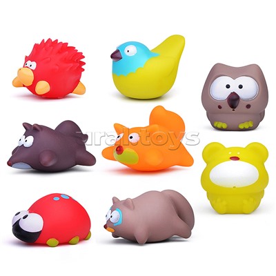 Набор игрушек для ванной "Лесные жители"