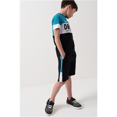 Комплект трикотажный для мальчиков: фуфайка (футболка), шорты PLAYTODAY, 1239838