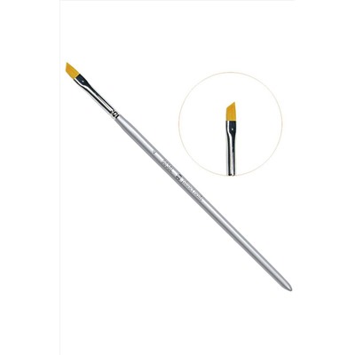 Planet Nails Кисть скошенная для французского маникюра №4 KRISTALLER, 1108927