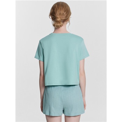 КОМПЛЕКТ ЖЕНСКИЙ (ДЖЕМПЕР, ШОРТЫ) 592495