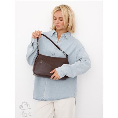 Сумка женская кожаная 33516NN coffee Natale Navetta  в Новосибирске