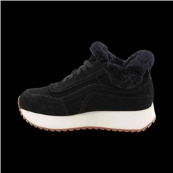 Ботинки на меху ZD16 черные