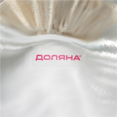 Банка для сыпучих продуктов Доляна «Пляж», 600 мл, 11×12.5 см, с керамической крышкой, стекло, прозрачная
