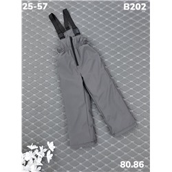 Брюки B202 серый