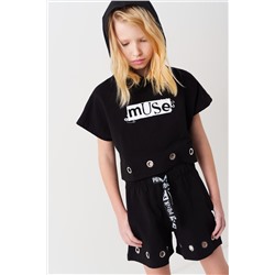 Шорты трикотажные для девочек PLAYTODAY, 1240169