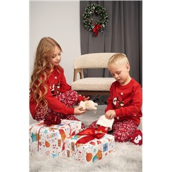 Детская новогодняя пижама Happyfox