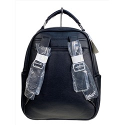 Женский рюкзак из искусственной кожи, цвет черный