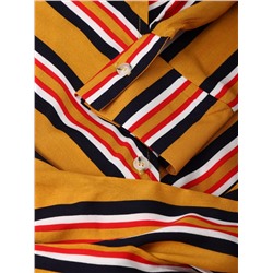 Платье миди женское MINAKU: Enjoy, жёлтое, размер 42