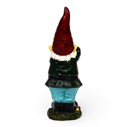 Садовая фигура из полистоуна «Гном фотограф», 10×10×27 см