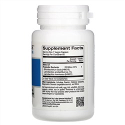 Lake Avenue Nutrition, Пробиотики для женщин, 20 млрд КОЕ, 60 растительных капсул