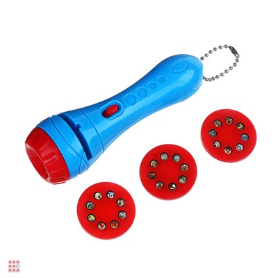 ИГРОЛЕНД Мини-проектор, 3AG13, пластик, 18,5х16х5см