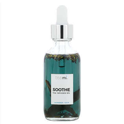 Teami, Soothe, Tea Infused Oil, Lavender Sage, 2 oz