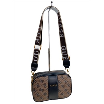 Женская сумка из искусственной кожи, цвет  шоколад