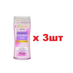 BIELENDA ROSE CARE Мицелярная розовая вода 3в1 200мл 3шт