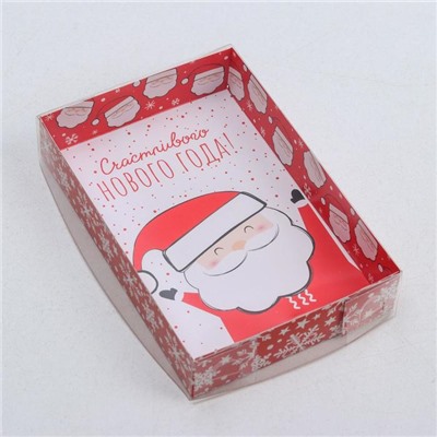 Коробка для кондитерских изделий «Счастливого Нового Года!», 18×12×3.5 см