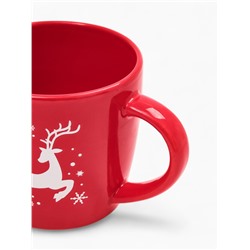 Кружка чайная новогодняя «Счастья в новом году», 370 мл