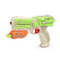 Бластер "Улетный выстрел" с мягкими пулями, в коробке