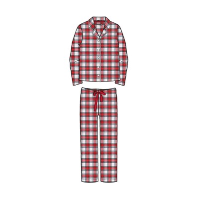 Пижама текстильная для девочек