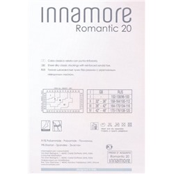 Чулки классические, Innamore, Romantik 20