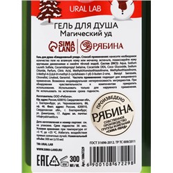 Подарочный набор Magical warm winter, гель для душа 300 мл и соль для ванны 200 мл, URAL LAB