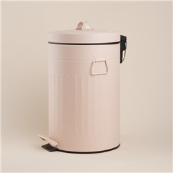 Ведро для мусора SL Home, 12 л, 27×32×43 см, бежевое