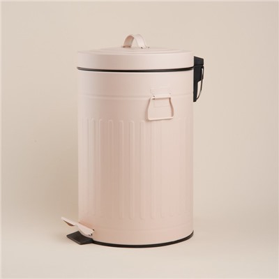 Ведро для мусора SL Home, 12 л, 27×32×43 см, бежевое
