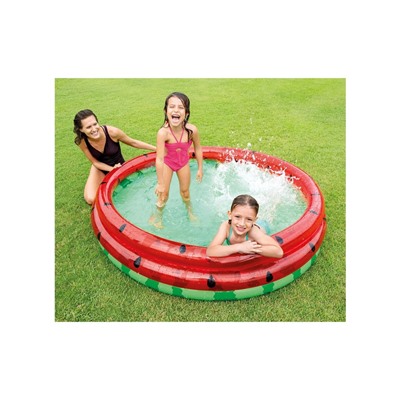 Бассейн надувной «Арбуз», 168×38 см, от 2 лет, 58448NP INTEX