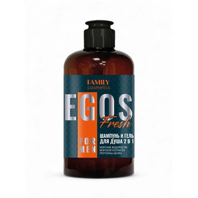 Шампунь и гель для душа мужской Fresh, 470 мл