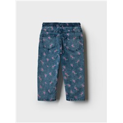 Брюки детские текстильные джинсовые для девочек