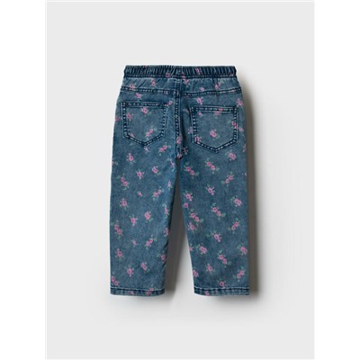 Брюки детские текстильные джинсовые для девочек