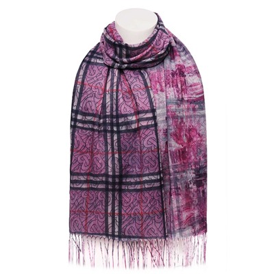 Палантин CY2147 двухсторонний