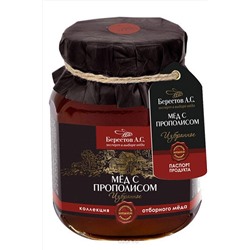 Мёд "Берестов А.С." Прополис ст.банка 500г ЭКОПРОДУКТЫ, 1187675