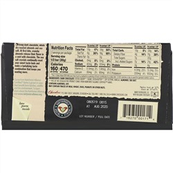 Chocolove, черный шоколад с миндалем и морской солью, 70% какао, 90 г (3,2 унции)