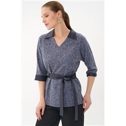 Блузон Пауда (синий)