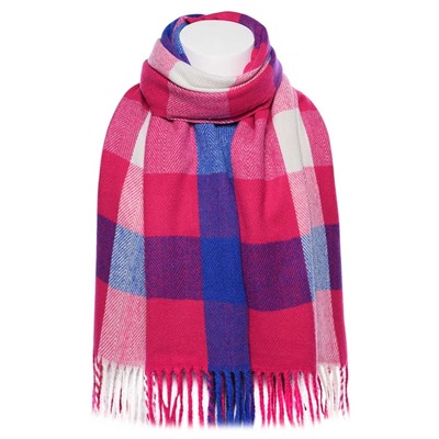 Палантин D2178 Клетка