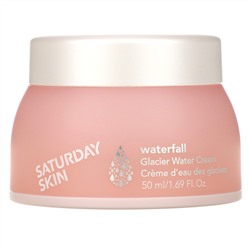 Saturday Skin, Waterfall, увлажняющий крем с ледниковой водой, 50 мл (1,69 жидк. унции)
