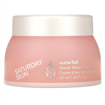Saturday Skin, Waterfall, увлажняющий крем с ледниковой водой, 50 мл (1,69 жидк. унции)