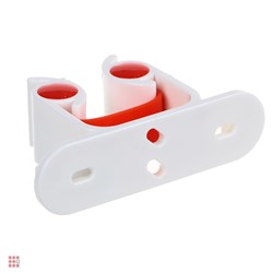 Фиксатор универсальный, с креплением к стене, 10,7x6,2x3см, 4 цвета