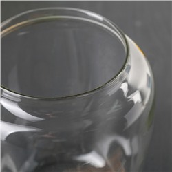 Банка для хранения «Эко. Кубышка», 750 мл, 10.5×14.5 см, с бамбуковой крышкой, стекло