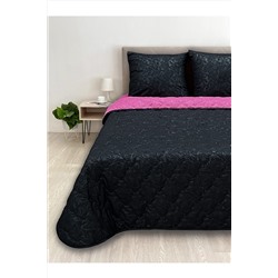 КПБ с одеялом New Style КМ-028 черный-фуксия НАТАЛИ, 1068763