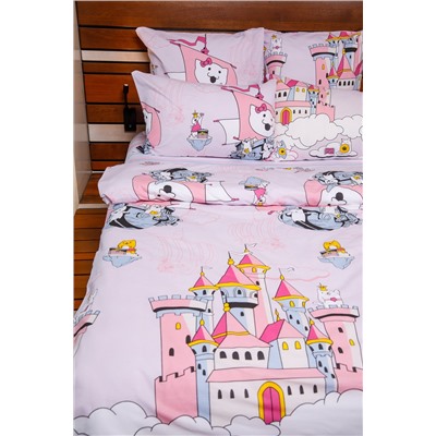 КПБ Кошечки-Принцессы поплин 1,5 сп.